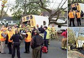 برخورد اتوبوس مسافربری با درخت 9 کشته برجا گذاشت