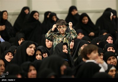 Families of Iranian Martyrs Meet Ayatollah Khamenei 