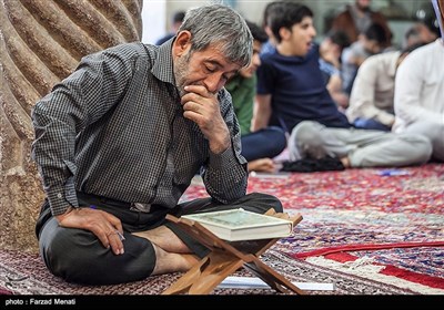 اعتکاف در شبهای ماه رمضان -کرمانشاه
