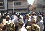 تشییع پیکر پاک شهید حمید قنادپور در اهواز