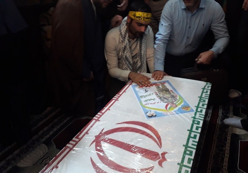 وداع با شهید حمید قنادپور در اهواز