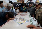 وداع با شهید حمید قنادپور در اهواز