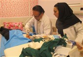 نخستین بیمارستان ثابت بسیج جامعه پزشکی در شهرستان چگنی به روایت تصویر