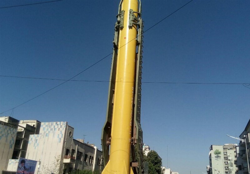 IRGC Missiles Used in Recent Raid on Daesh Go on Display in Tehran