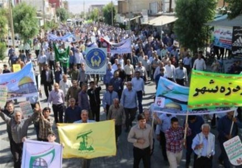 پیام واضح حضور مردم در راهپیمایی روز قدس/ملت ‌ایران برای دفاع از ملت مظلوم فلسطین ایستاده‌اند‌