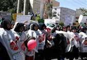 راهپیمایی مردم تهران در روز قدس