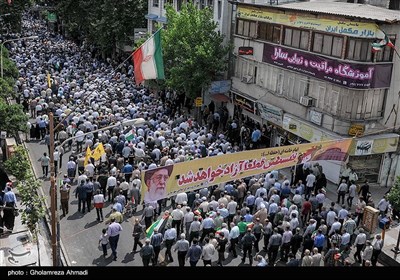 راهپیمایی روز قدس - مازندران