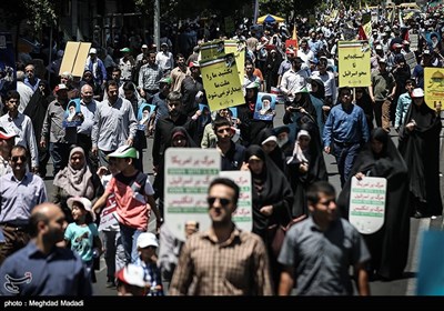 راهپیمایی روز جهانی قدس در تهران-2