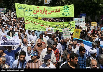 راهپیمایی روز قدس - کرمان و مازندران