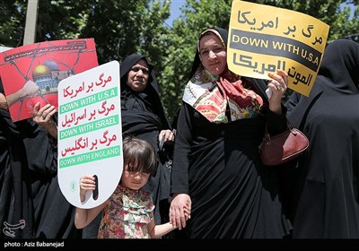 Iranians Stage Nationwide Rallies on Quds Day