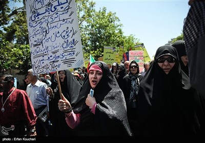 بالصور.. مسیرة یوم القدس العالمی فی طهران