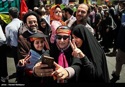 مسیرة یوم القدس العالمی فی طهران+صور