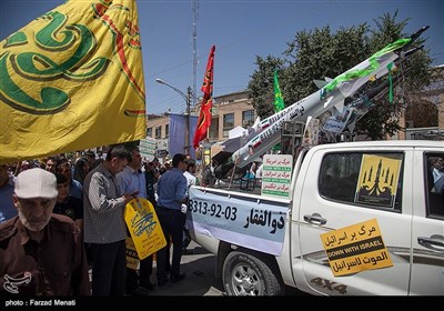 راهپیمایی روز قدس در کرمانشاه