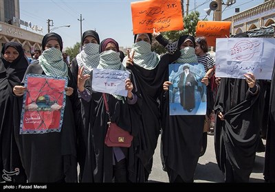 راهپیمایی روز قدس در کرمانشاه