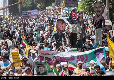 راهپیمایی روز قدس در کرمانشاه