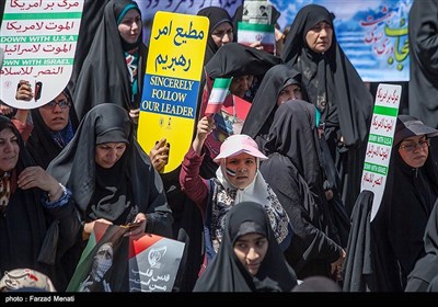 راهپیمایی روز قدس در کرمانشاه