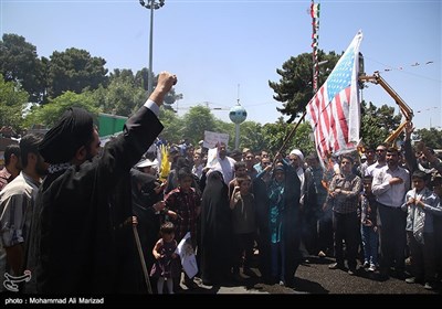 راهپیمایی روز قدس - قم