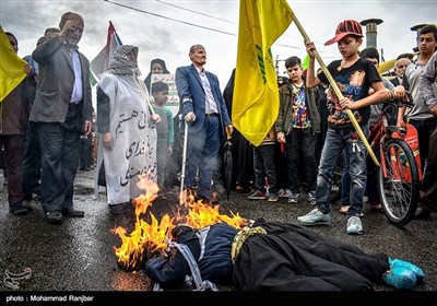 راهپیمایی روز قدس - رشت