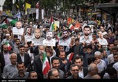 تبریز| راهپیمایی روز قدس با حضور حماسی مردم آذربایجان شرقی برگزار شد