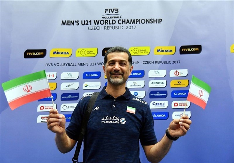 Iran U-21 Volleyball Coach Very Happy for Win over Ukraine