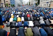 نماز عید فطر در مسکو