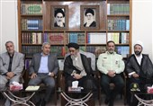 دیدار با امام جمعه تبریز - آیت الله آل هاشم