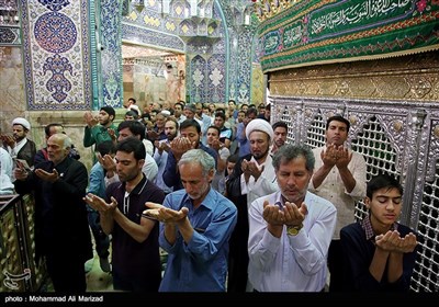نماز عید فطر در قم 