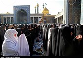 نماز عید قربان در حرم حضرت معصومه (س) اقامه شد