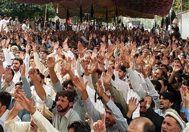 اعتصاب مردم پاراچنار پاکستان در اعتراض به حملات تروریستی و نا‌امنی همچنان ادامه دارد+فیلم