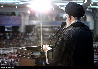 Ayatollah Khamenei Leads Eid Prayers in Tehran 