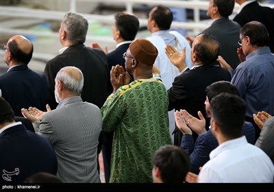 Ayatollah Khamenei Leads Eid Prayers in Tehran 