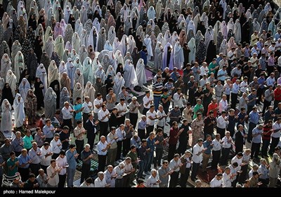 اقامه نماز عید فطر - میدان شهید طهرانی‌مقدم