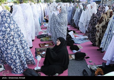 نماز عید فطر در بهشهر