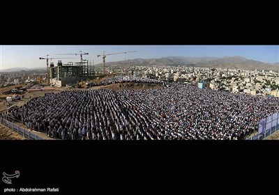 نماز عید فطر در همدان 