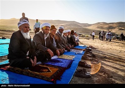 نماز عید فطر در جرگلان