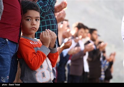 نماز عید فطر در اسفیدان بجنورد