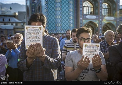 تصاویر منتخب اقامه نماز عید فطر-تهران