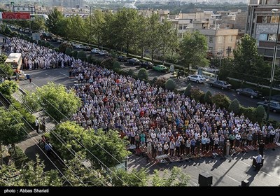 تصاویر منتخب اقامه نماز عید فطر-تهران