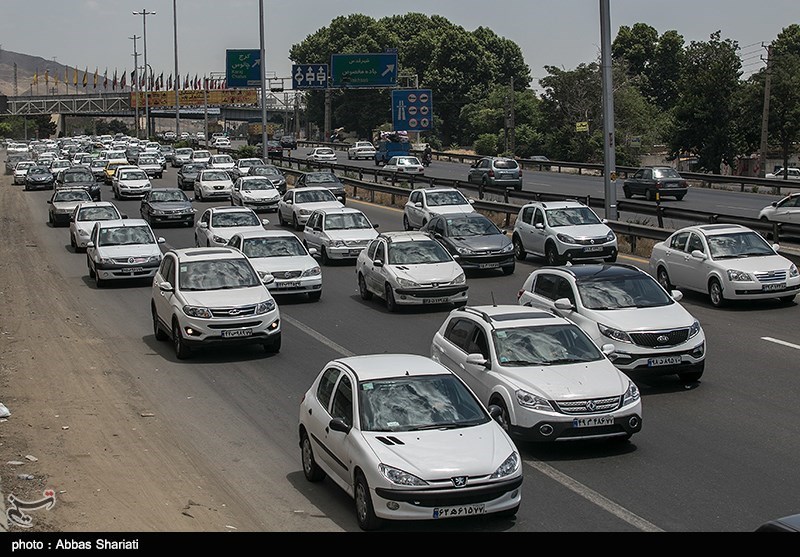 محور کرج چالوس یک‌طرفه می‌شود/ ترافیک سنگین در آزاد راه تهران- کرج
