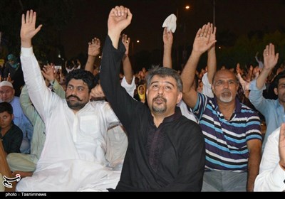کراچی:پاراچنار کے مظلوم عوام سے اظہار یکجہتی کرتے ہوئے نمائش چورنگی پر علامتی دھرنا
