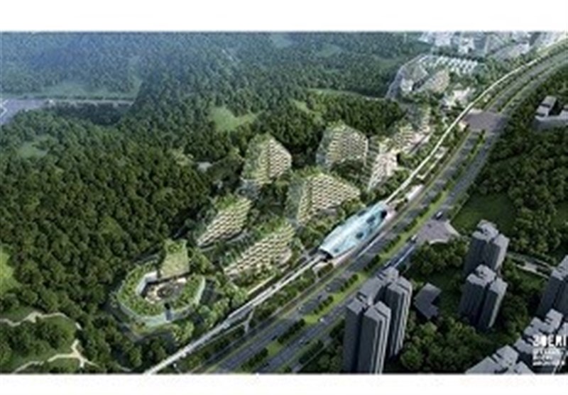 نتیجه تصویری برای ساخت شهر بدون آلودگی در چین