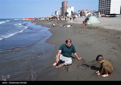 مسافران تعطیلات عید فطر در مازندران