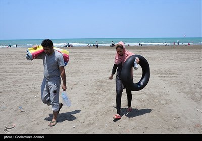 مسافران تعطیلات عید فطر در مازندران