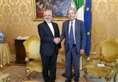 دیدار ظریف و نخست وزیر ایتالیا
