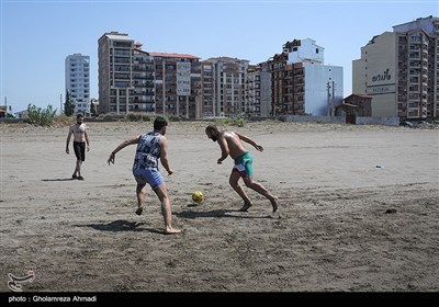 ایران کے صوبہ مازندران کا سی ویو