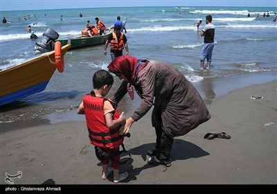 ایران کے صوبہ مازندران کا سی ویو