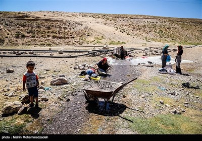 روستای کم آب کهنه فرود