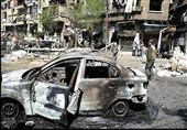 تصاویر انفجار تروریستی در میدان «التحریر» دمشق/آمار کشته‌ها به 19 نفر رسید