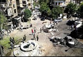 مراسل تسنیم یؤکد سقوط 19 قتیلا على الاقل فی تفجیرات دمشق+ صور