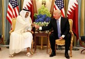 گفتگوی تلفنی ترامپ و امیر قطر درباره ضرورت حفظ اتحاد میان کشورهای حاشیه خلیج فارس